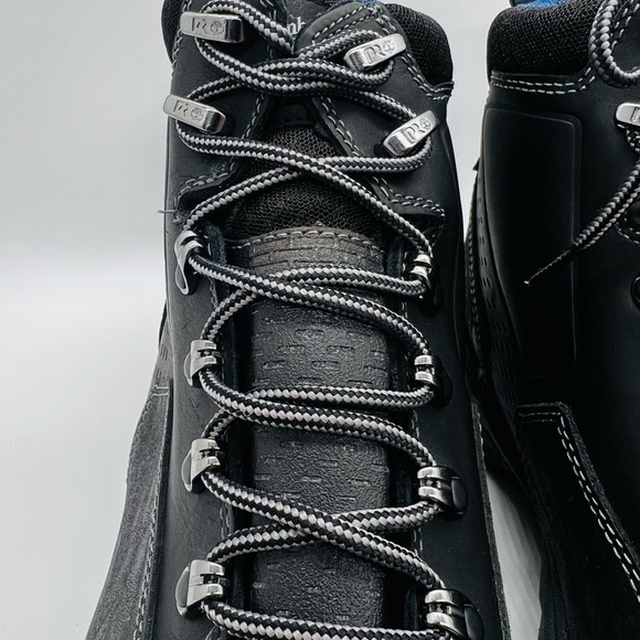 TIMBERLAND PRO 447 STEEL TOE BLACK WORK-BOOTS DOWNDRAFT 6” WATERPROOF NWOT main image 8